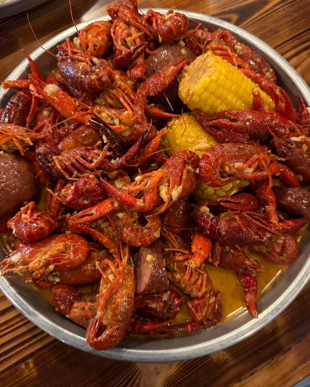 Crawfish by the pound